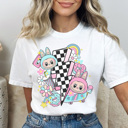  Cute Monsters Graphic Tee, Trendy Monsters Shirt, BuBu Shirt, Every Day Tee
