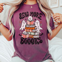 Small Berry Read More Books Graphic Tee, Halloween Shirt, Halloween Teacher Tee, Librarian Shirt, Teacher Shirt