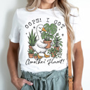  Oops Funny Graphic Tee, Chicken Shirt, Plant Shirt, Book Shirt, Sarcastic Graphic Tee