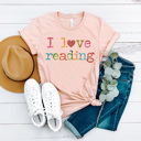  Hungry For Learning Graphic Tee, Reading Shirt, Teacher Graphic Tee, Favorite Book Graphic Tee
