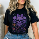  Iridescent Halloween Graphic Tee, Cute Halloween Shirt, Spooky Season Tee