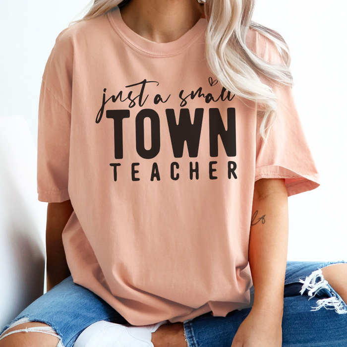 Boho Teacher Graphic Tee, Cute Teacher Shirt, Back to School, Teacher Flower, Comfort Colors