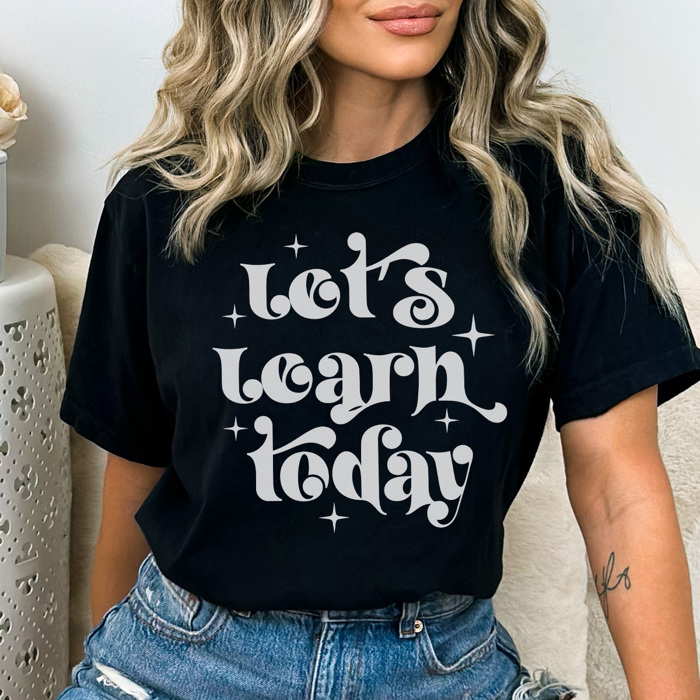 Every Day Teacher Graphic Tee, Cute Teacher Shirt, Back to School, Teacher Flower, Comfort Colors