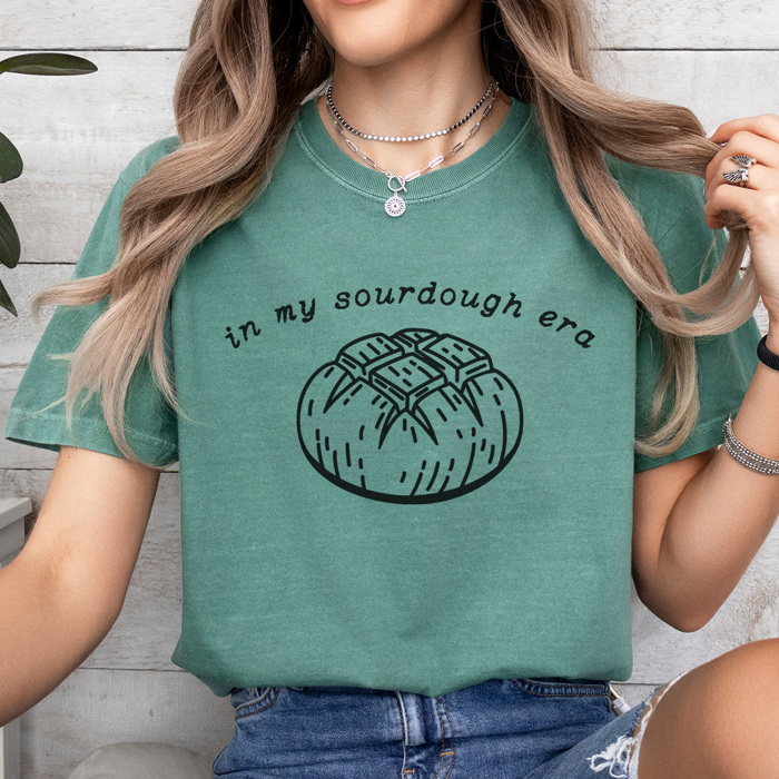 Bread Puns Graphic Tee, Sourdough Era Shirt, Trending, Podcast