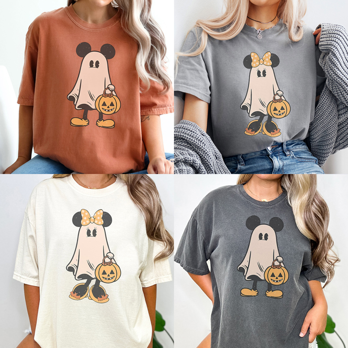 Vintage Halloween Mouse Graphic Tee, Matching Mouse Shirts, Main Street Tees, Vacation Tee, Theme Park Shirt, Magical Kingdom Tee, Mouse Shirt