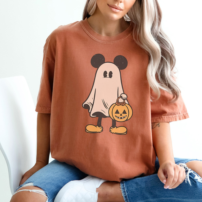 Vintage Halloween Mouse Graphic Tee, Matching Mouse Shirts, Main Street Tees, Vacation Tee, Theme Park Shirt, Magical Kingdom Tee, Mouse Shirt