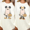 Small Ivory Vintage Halloween Mouse Graphic Tee, Matching Mouse Shirts, Main Street Tees, Vacation Tee, Theme Park Shirt, Magical Kingdom Tee, Mouse Shirt