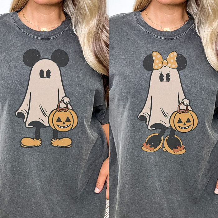 Vintage Halloween Mouse Graphic Tee, Matching Mouse Shirts, Main Street Tees, Vacation Tee, Theme Park Shirt, Magical Kingdom Tee, Mouse Shirt