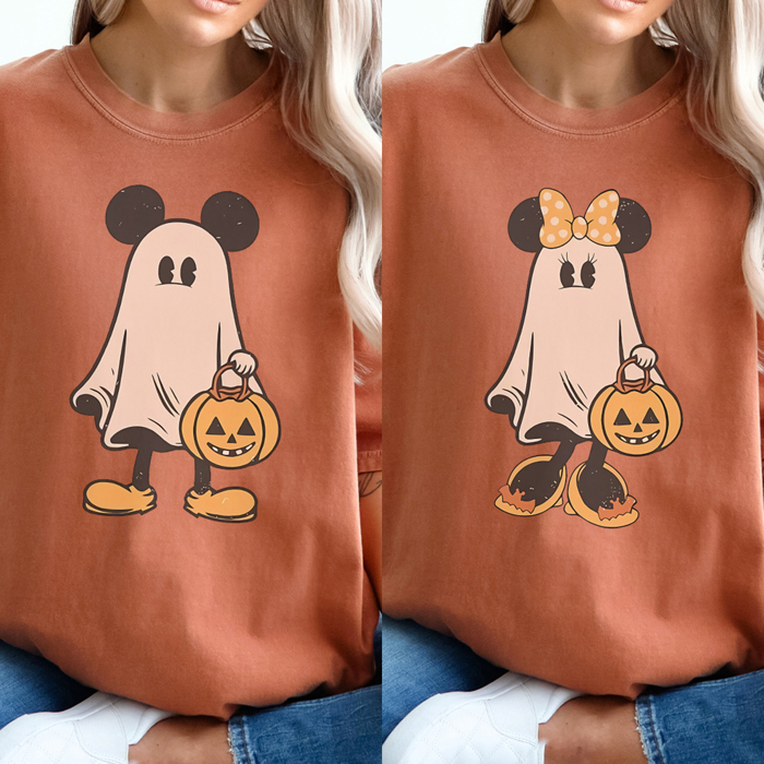 Vintage Halloween Mouse Graphic Tee, Matching Mouse Shirts, Main Street Tees, Vacation Tee, Theme Park Shirt, Magical Kingdom Tee, Mouse Shirt