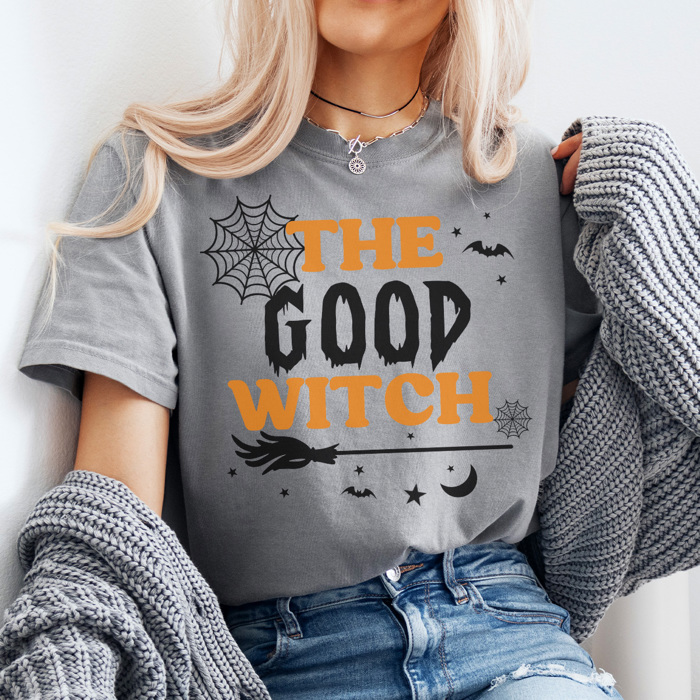 Matching Witch Graphic Tees, Funny Halloween Shirt, Costume Graphic Tee, Group Costume Shirts