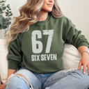  67 Trendy Graphic Sweatshirt, Six Seven Graphic Sweatshirt, Trendy Sweatshirt, Christmas Gift
