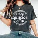 XXL Pepper Cool Auntie Club Graphic Tee, Cool Aunt Shirt, Aunt Graphic Tee, Mother's Day Shirt, Gift for Sister, Gift for Aunt