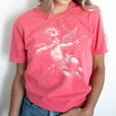 XXL Watermelon Trendy Cupid Graphic Tee, Pixel Art Shirt, Valentine's Day Graphic Tee, Cute Cupid Tee