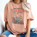  Train Wreck Graphic Tee, Funny Mom Shirt, Sarastic Graphic Tee, Mama Tee, Comfort Colors, Vintage Fit