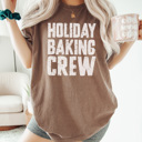  Christmas Matching Graphic Tees, Santa Squad Shirt, Christmas Crew Tee, Holiday Baking Crew Shirt, Oh What Fun Tee