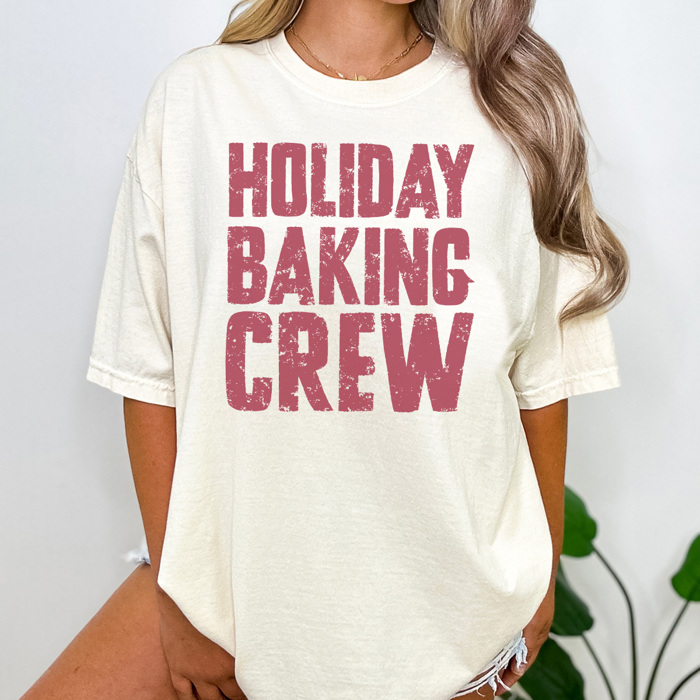 Christmas Matching Graphic Tees, Santa Squad Shirt, Christmas Crew Tee, Holiday Baking Crew Shirt, Oh What Fun Tee