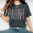  Favorite Aunt Graphic Tee, Cool Aunts Club, Gift for Aunt, Gift for Sister
