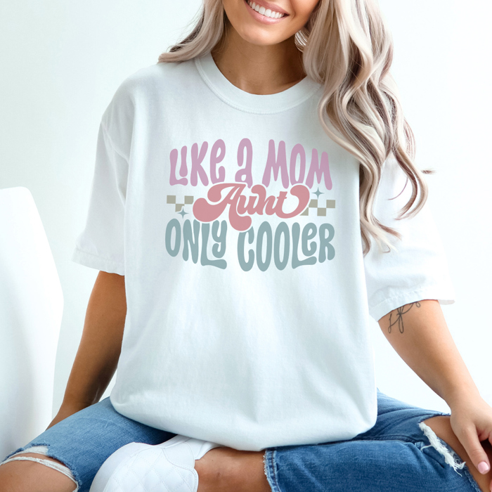 Favorite Aunt Graphic Tee, Cool Aunts Club, Gift for Aunt, Gift for Sister