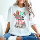 Large White His Way Is Better Graphic Tee, Trendy Graphic Tee, Christian Shirt, Religious Tee, Easter Graphic Tee, Comfort Colors