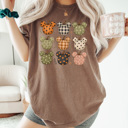 Medium Espresso Autumn Mouse Pumpkins Graphic Tee, Vacation Shirt, Theme Park Mouse Shirt, Boo Bash Tee, Fall Graphic Tee