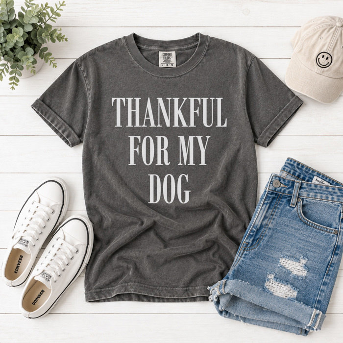 Thankful For My Graphic Tee, Thanksgiving Shirt, Thankful Graphic Tee, Grateful Shirt, Comfort Colors, Unisex Tee
