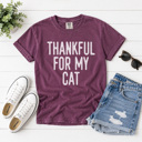  Thankful For My Graphic Tee, Thanksgiving Shirt, Thankful Graphic Tee, Grateful Shirt, Comfort Colors, Unisex Tee