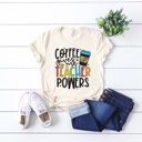 Bright Teacher Day Graphic Tee, Teacher Shirt, Back to School Shirt, First Day of School Tee