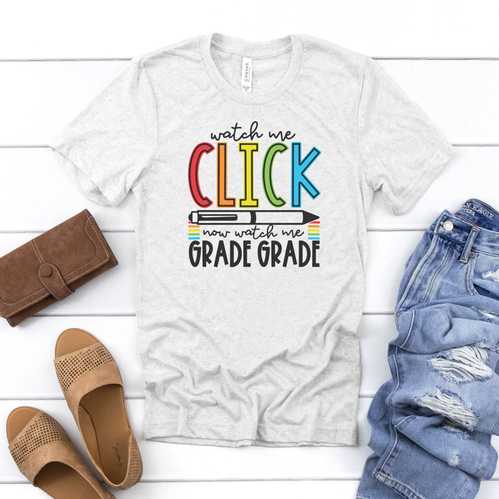 Bright Teacher Day Graphic Tee, Teacher Shirt, Back to School Shirt, First Day of School Tee