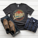 XL Charcoal Cool Papa Graphic Tee, Father's Day Shirt, Grandpa Tee, Gift for Dad