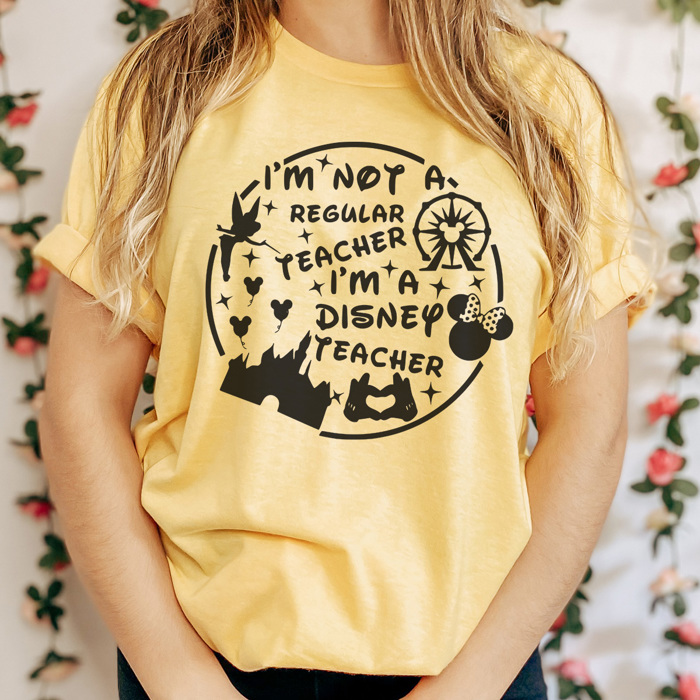 Mouse Teacher Graphic Tee, Theme Park Graphic Tee,  Teacher Tee, Back to School Shirt, Teacher Vacation Shirt