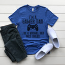 XL Royal Blue Gamer Dad Graphic Tee, Not A Regular Dad, Cool Dad Shirt, Father's Day Shirt, Gift for Dad