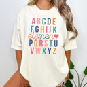 Elemeno Graphic Tee, Teacher Graphic Tee, First Day of School Shirt, ABC Tee, Preschool Teacher