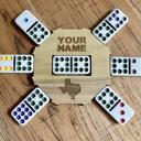  Mexican Train Dominos Hub - Custom