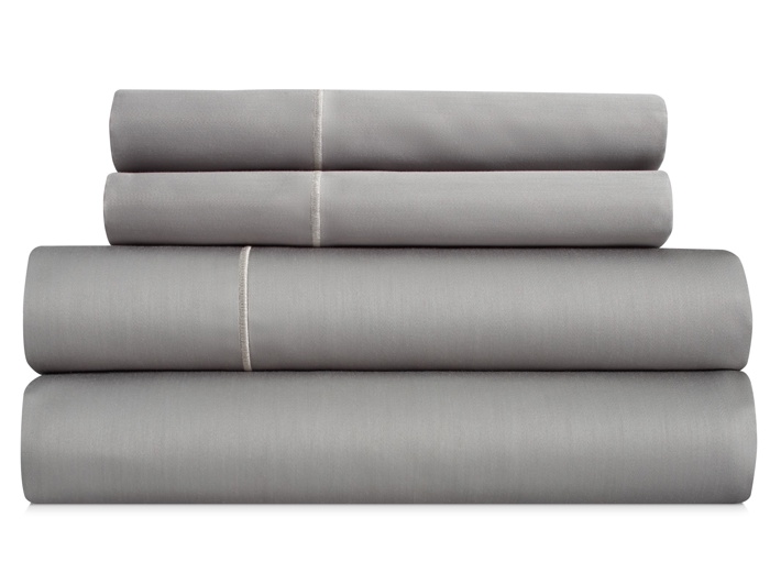 Bibb Home 1000TC Egyptian Cotton Rich 4-Piece Sheet Set