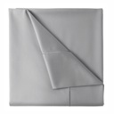 Queen Silver Bibb Home 1000TC Egyptian Cotton Rich 4-Piece Sheet Set