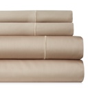 Queen Taupe Bibb Home 1000TC Egyptian Cotton Rich 4-Piece Sheet Set