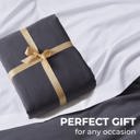  Bibb Home 3-Piece Heavyweight Flannel Duvet Cover Set