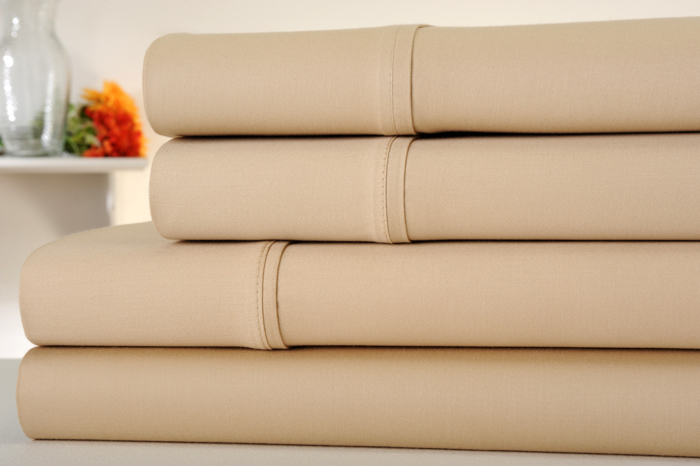 Kathy Ireland 300 Thread Count Sateen Cotton Sheet Set