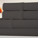 California King Grey Luxury Home 1000 Thread Count Egyptian Cotton Sheet Set