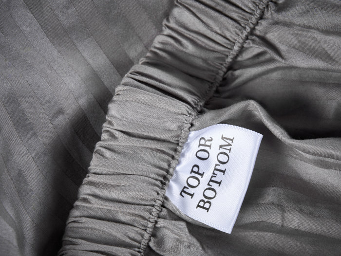 Bibb Home 1000 Thread Count Egyptian Cotton Damask Stripe Sheet Set