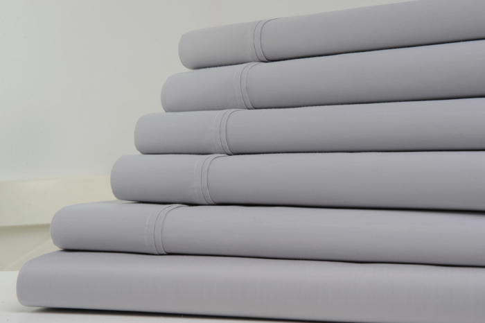 Kathy Ireland 1200 Thread Count 6 Piece Cotton Rich Sheet Set
