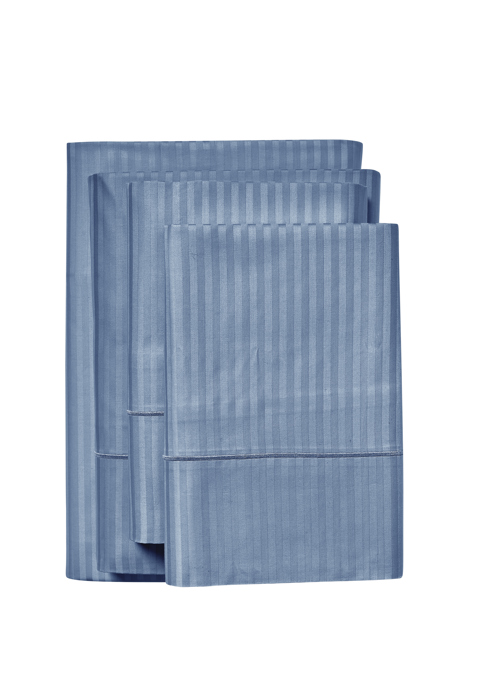 Kathy Ireland 500 Thread Count Damask Stripe Sheet Set with Optifit