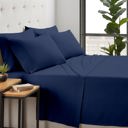 King Denim Kathy Ireland Bamboo Cooling 6 Piece Sheet Set