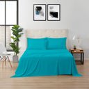 King Teal Kathy Ireland Bamboo Cooling 6 Piece Sheet Set