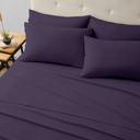 Twin Egg Plant Kathy Ireland Bamboo Cooling 6 Piece Sheet Set