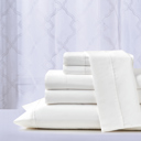 Twin White Kathy Ireland Cool Max 6 Piece Ultra Soft Sheet Set
