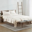 Full/Double Ivory Kathy Ireland 300 Thread Count 100% Bamboo Sheet Set