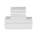 King White Bamboo 6 Piece 1800 Thread Count Smart Pocket Ultra Soft Luxury Sheet Set