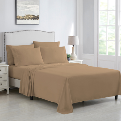Kathy Ireland 6 Piece Brushed Microfiber Sheet Set