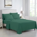 King Pine Green Kathy Ireland 6 Piece Brushed Microfiber Sheet Set